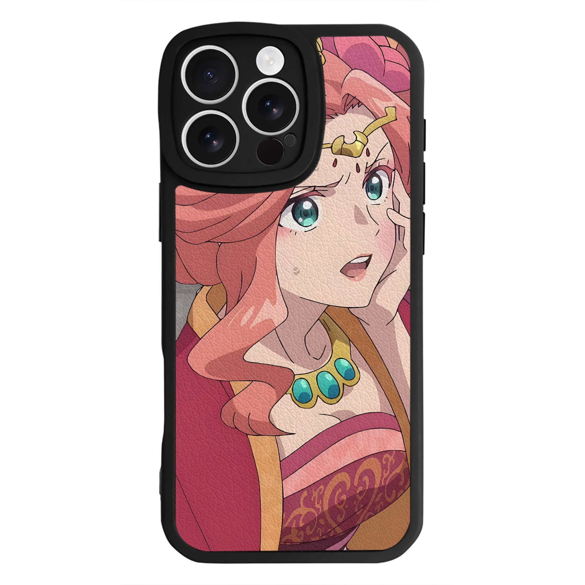 薬屋のひとりごと The Apothecary Diaries 【iPhone 16シリーズ対応】シリコンスマホケース（レザー調） 材質：シリコン